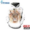 Wild Thoughts Lion 3D Hoodie