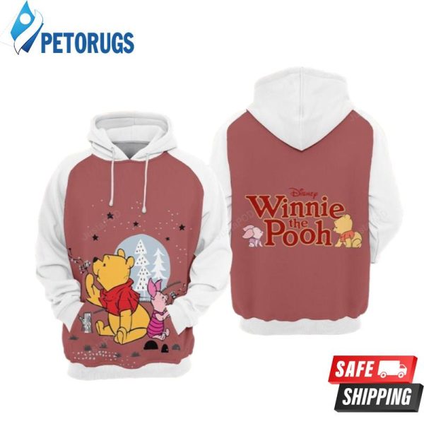 Winnie The Pooh 5 3D Hoodie