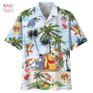 Winnie The Pooh Summer Time Hawaiian Shirt