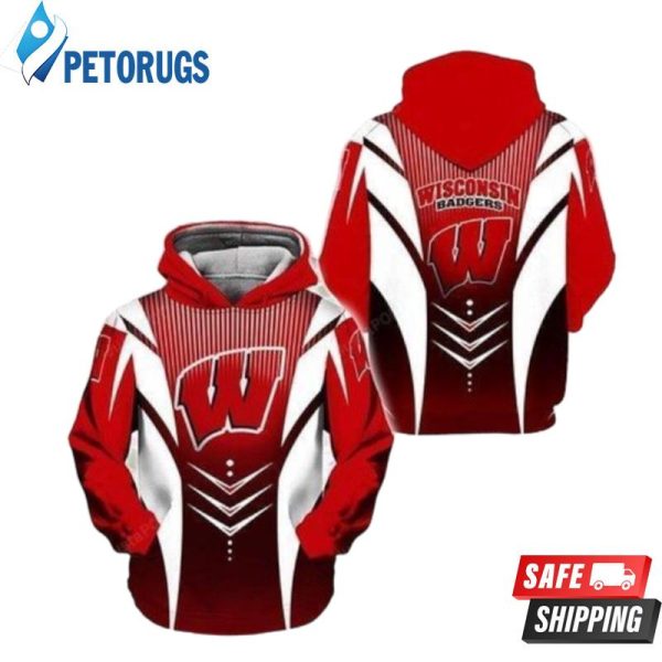 Wisconsin Badgers For Fan 3D Hoodie