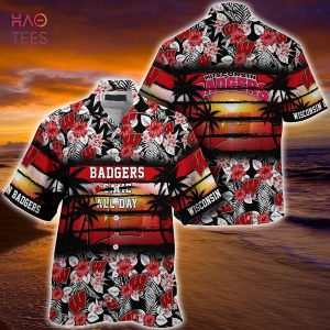 Wisconsin Badgers Summer Hawaiian Shirt