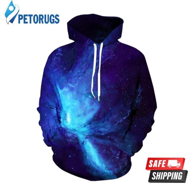 Witch Head Nebula 3D Hoodie