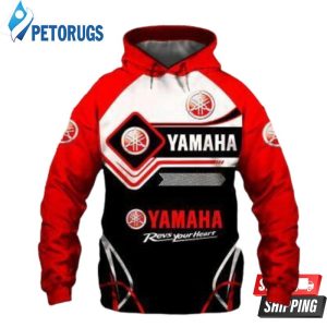 Yamaha Motorcycles 3D Hoodie