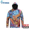 Yu Gi Oh! Anime Cartoon Yugioh Cawowords Collage Blue Brown & Purple 3D Hoodie